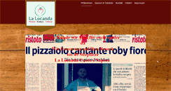 Desktop Screenshot of pizzeria-la-locanda.com